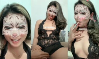 Yuppy Pirang Ngangkang Lingerie Melet Kena Omek Dream