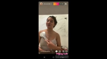Putri Sahara Host Cantik Bigo Puting Jelas Tampak Bulet