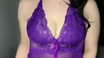 Zara Gladys Lingerie Ungu Ebot